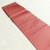 名古屋帯 太鼓柄 良品 ポリエステル 古典柄 名古屋仕立て 金糸 帯 扇子 ピンク_画像15