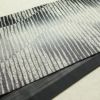 袋帯 全通柄 良品 一般用 正絹 幾何学柄・抽象柄 帯 グレー_画像11