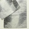 袋帯 全通柄 良品 一般用 正絹 幾何学柄・抽象柄 帯 グレー_画像13