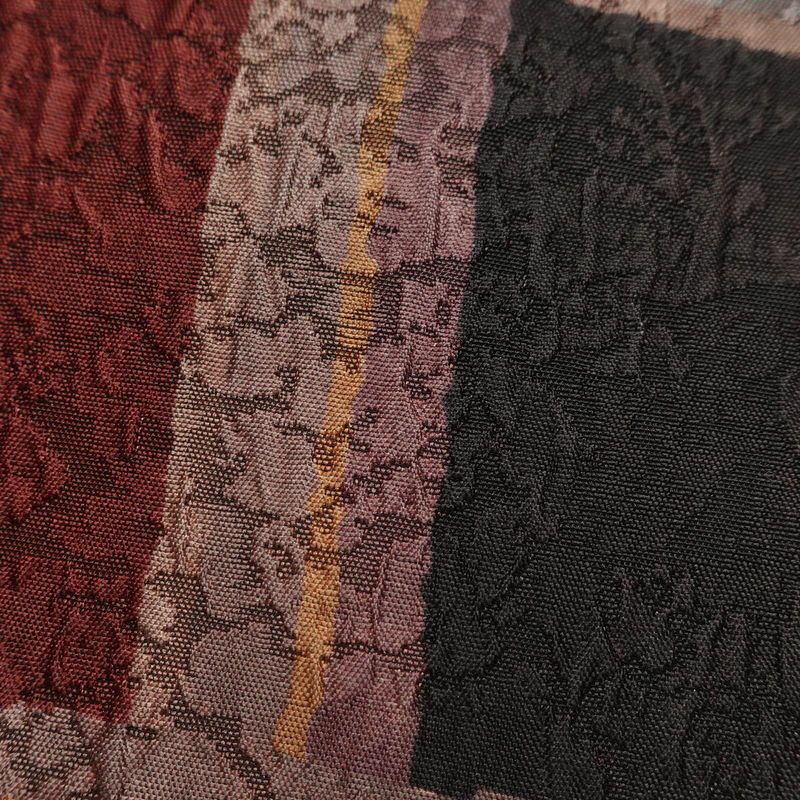 袋帯 ふくれ織 全通柄 良品 一般用 正絹 花柄 多色使い_画像5