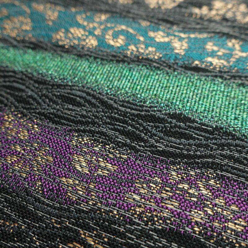 袋帯 六通柄 美品 フォーマル用 正絹 金糸 粋 帯_画像6