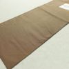 名古屋帯 太鼓柄 正絹 木の葉・植物柄 松葉仕立て 帯 茶_画像9