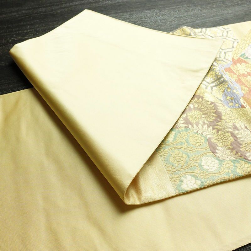 袋帯 琳派巻絵文 六通柄 美品 フォーマル用 正絹 古典柄 箔 金通し 金糸 帯 金・銀_画像10