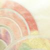 名古屋帯 太鼓柄 正絹 古典柄 名古屋仕立て 箔 帯 クリーム_画像4