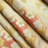 袋帯 六通柄 フォーマル用 正絹 古典柄 箔 金糸 梅 菊 帯 ピンク_画像20