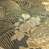 袋帯 六通柄 良品 フォーマル用 正絹 古典柄 箔 金通し 金糸 帯 グレー_画像6