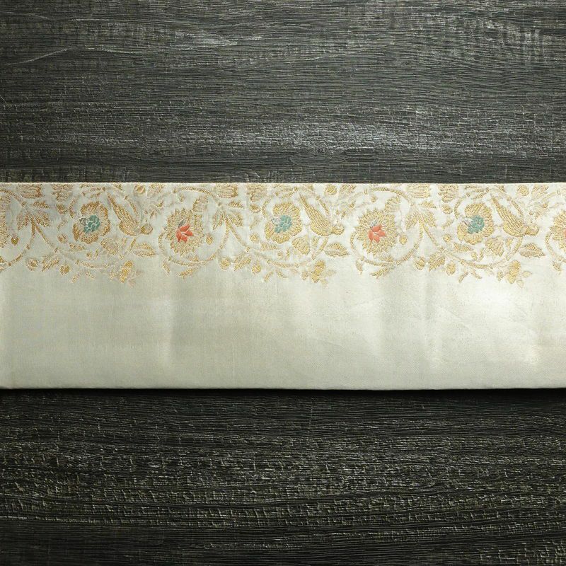 袋帯 太鼓柄 フォーマル用 正絹 幾何学柄・抽象柄 箔 金糸 帯 多色使い_画像11