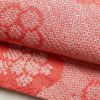 名古屋帯 全通柄 良品 絞り 正絹 花柄 通し仕立て 帯 ピンク_画像7