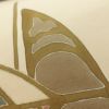 名古屋帯 太鼓柄 良品 正絹 幾何学柄・抽象柄 名古屋仕立て 刺繍 金彩 帯 ベージュ_画像5