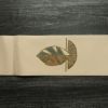 名古屋帯 太鼓柄 良品 正絹 幾何学柄・抽象柄 名古屋仕立て 刺繍 金彩 帯 ベージュ_画像15