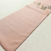 名古屋帯 太鼓柄 正絹 人物・動物柄 名古屋仕立て 刺繍 帯 ピンク_画像10