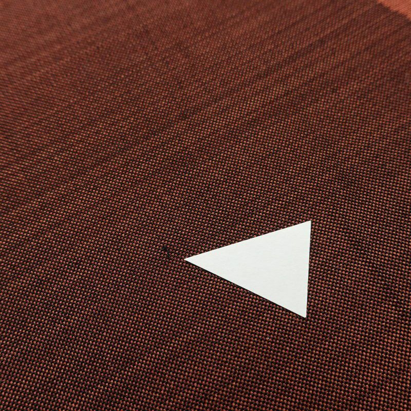 袋帯 太鼓柄 一般用 正絹 人物・動物柄 帯 小豆・エンジ_画像11