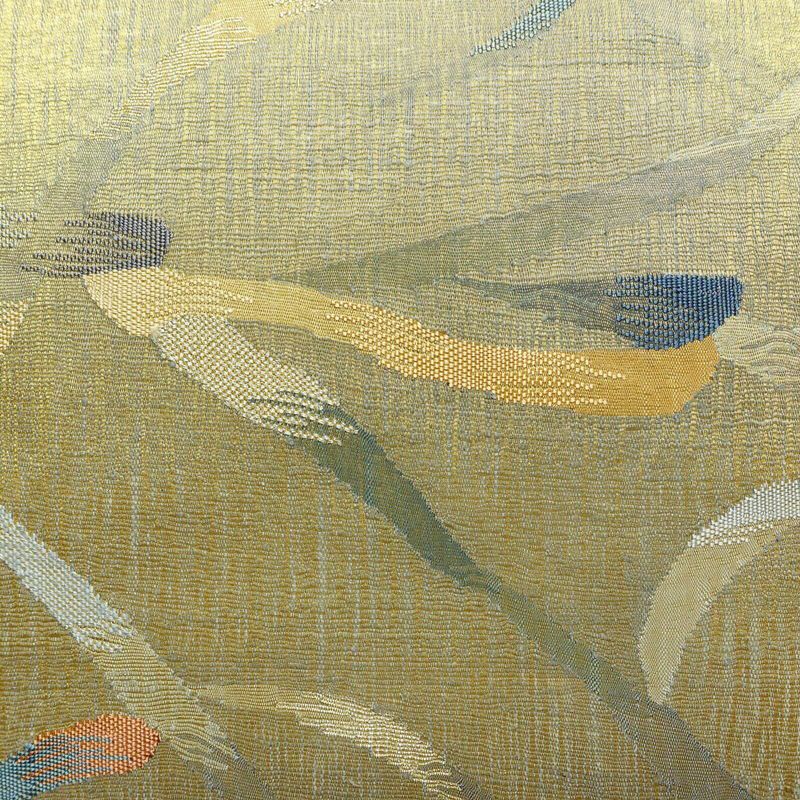 袋帯 太鼓柄 良品 フォーマル用 正絹 幾何学柄・抽象柄 金糸 帯 金・銀_画像2