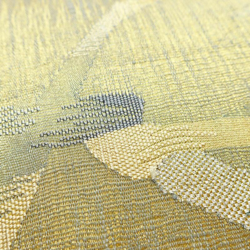 袋帯 太鼓柄 良品 フォーマル用 正絹 幾何学柄・抽象柄 金糸 帯 金・銀_画像4