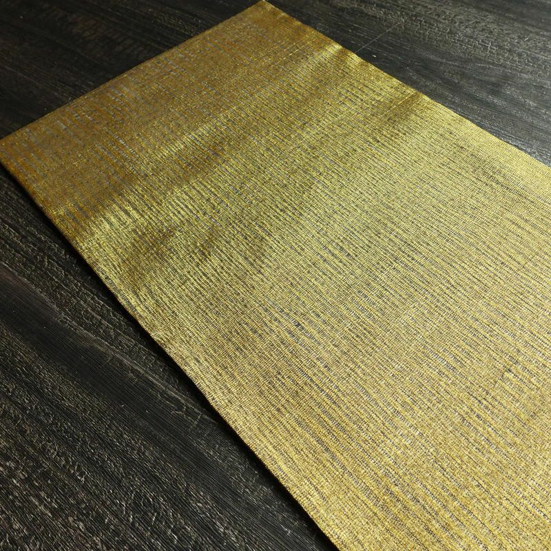 袋帯 太鼓柄 良品 フォーマル用 正絹 幾何学柄・抽象柄 金糸 帯 金・銀_画像18