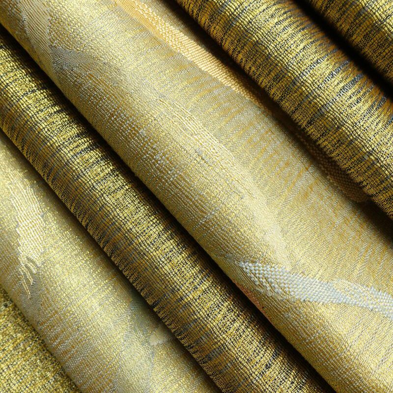 袋帯 太鼓柄 良品 フォーマル用 正絹 幾何学柄・抽象柄 金糸 帯 金・銀_画像20