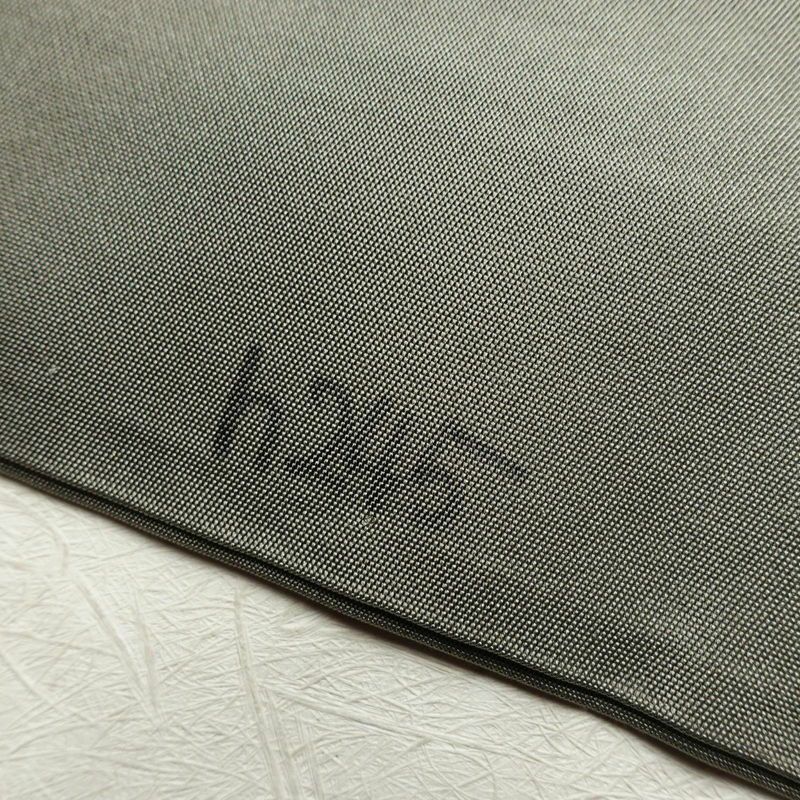 袋帯 六通柄 フォーマル用 正絹 花柄 金糸 帯 紅葉 グレー_画像21