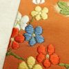 袋帯 六通柄 フォーマル用 正絹 花柄 箔 菊 金糸 帯 黄・黄土色_画像11