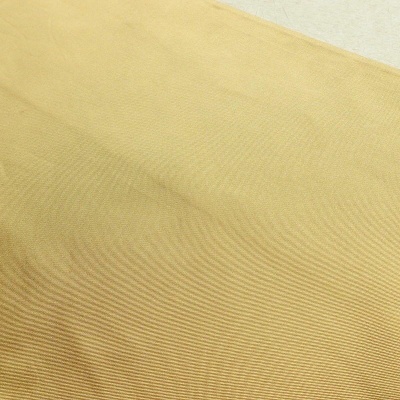 袋帯 六通柄 フォーマル用 正絹 花柄 箔 菊 金糸 帯 黄・黄土色_画像19