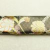 袋帯 六通柄 振袖用 正絹 花柄 桜 箔 金糸 帯 黒_画像14