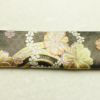 袋帯 六通柄 振袖用 正絹 花柄 桜 箔 金糸 帯 黒_画像15