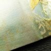 袋帯 六通柄 良品 フォーマル用 正絹 古典柄 箔 金糸 帯 緑・うぐいす色_画像17