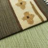 袋帯 太鼓柄 良品 一般用 正絹 花柄 帯 緑・うぐいす色_画像12
