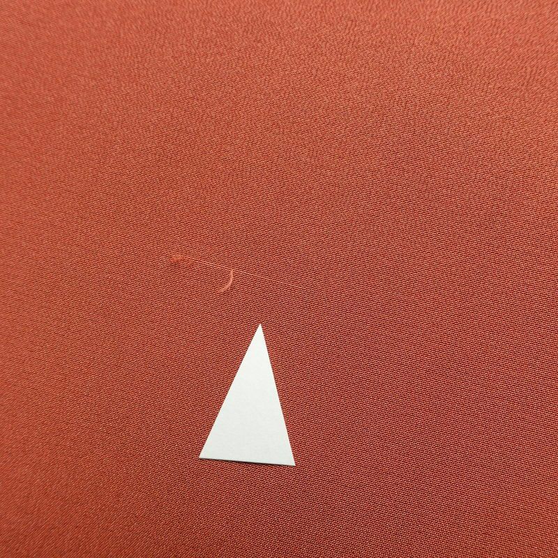 小紋 良品 縮緬 総柄 正絹 花柄 袷仕立て 身丈158.5cm 裄丈67cm 一部しつけ糸付き レトロ 着物 黄・黄土色_画像20