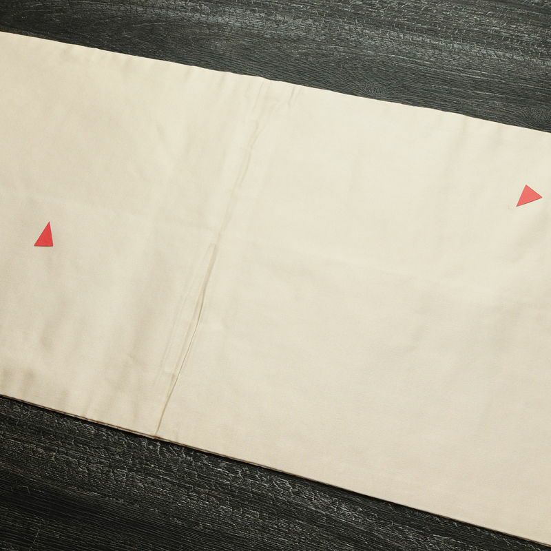 名古屋帯 六通柄 良品 正絹 花柄 名古屋仕立て 箔 帯 ピンク_画像16