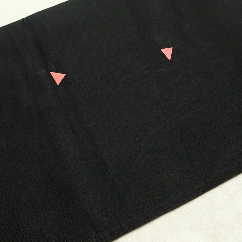 袋帯 六通柄 良品 フォーマル用 正絹 流水・波柄 箔 帯 黒_画像17