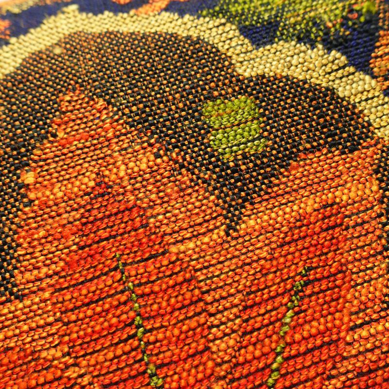 名古屋帯 太鼓柄 良品 正絹 幾何学柄・抽象柄 名古屋仕立て 帯 青・紺_画像4