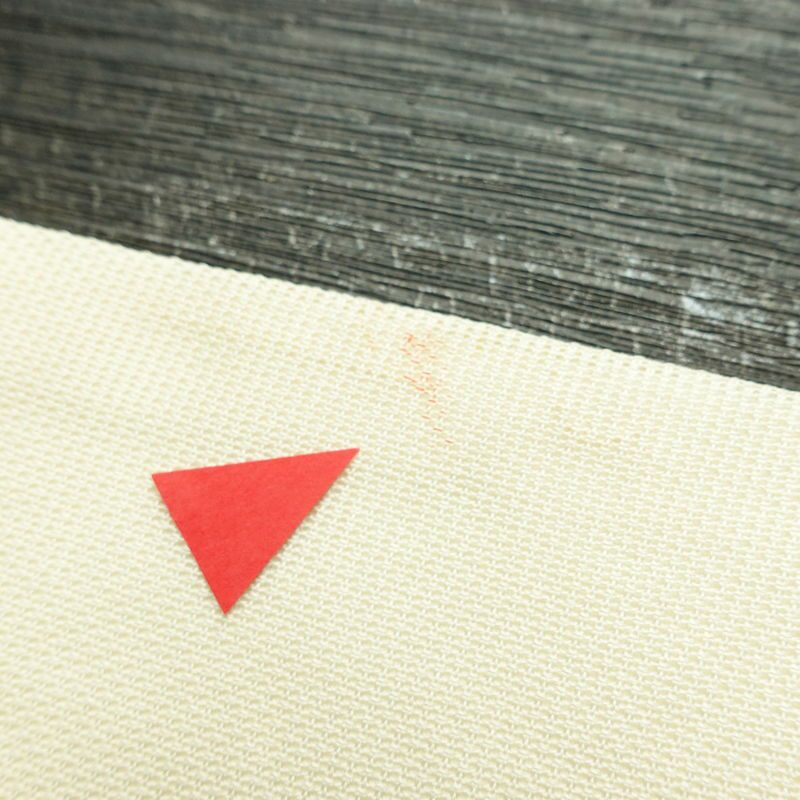 名古屋帯 太鼓柄 夏用 正絹 花柄 名古屋仕立て 帯 菊 亀甲 クリーム_画像18