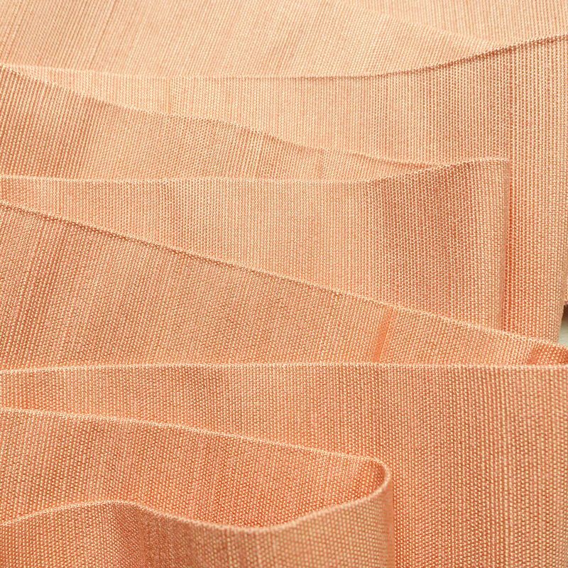 名古屋帯 太鼓柄 正絹 木の葉・植物柄 名古屋仕立て 帯 ピンク_画像18