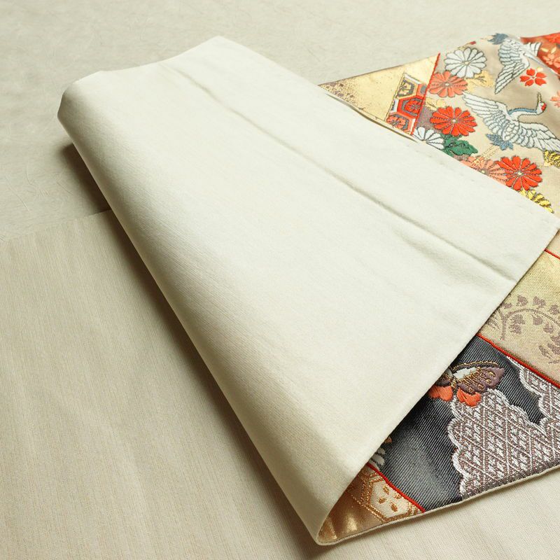 袋帯 六通柄 良品 フォーマル用 正絹 古典柄 箔 金糸 帯 多色使い_画像9