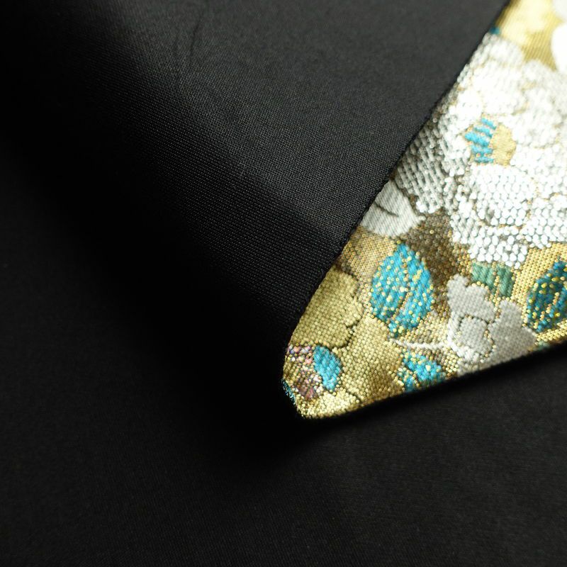 袋帯 六通柄 良品 フォーマル用 正絹 花柄 箔 帯 多色使い_画像10