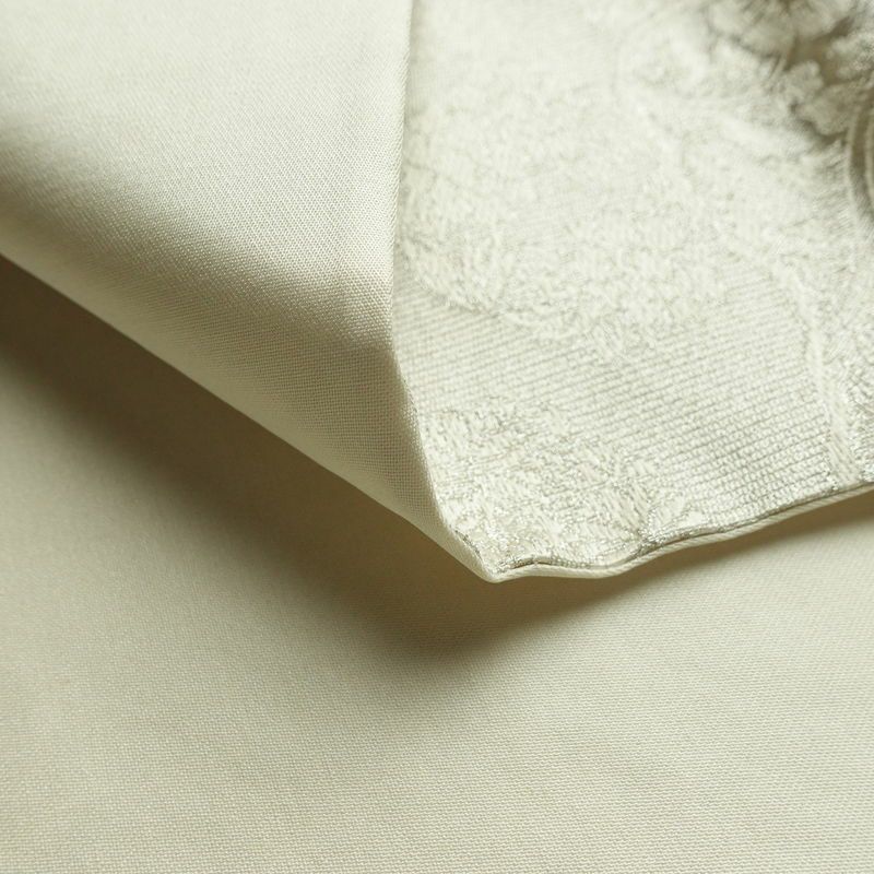 袋帯 未仕立て 佐賀つづれ織 六通柄 フォーマル用 正絹 木の葉・植物柄 銀糸 帯 金・銀_画像10