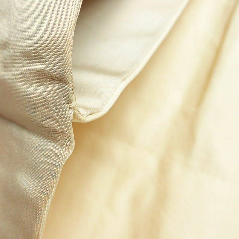 名古屋帯 太鼓柄 正絹 人物・動物柄 名古屋仕立て 箔 帯 ベージュ_画像20