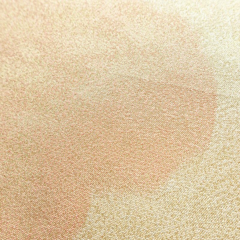 袋帯 全通柄 フォーマル用 正絹 幾何学柄・抽象柄 金通し 帯 ベージュ_画像3