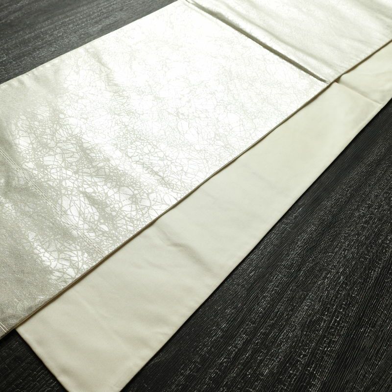 袋帯 太鼓柄 金駒刺繍 フォーマル用 正絹 人物・動物柄 花柄 箔 刺繍 金糸 帯 金・銀_画像9