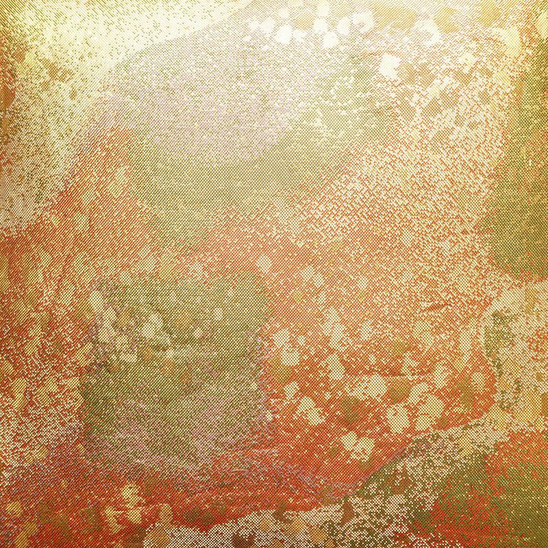 袋帯 六通柄 フォーマル用 正絹 幾何学柄・抽象柄 箔 帯 金・銀_画像2