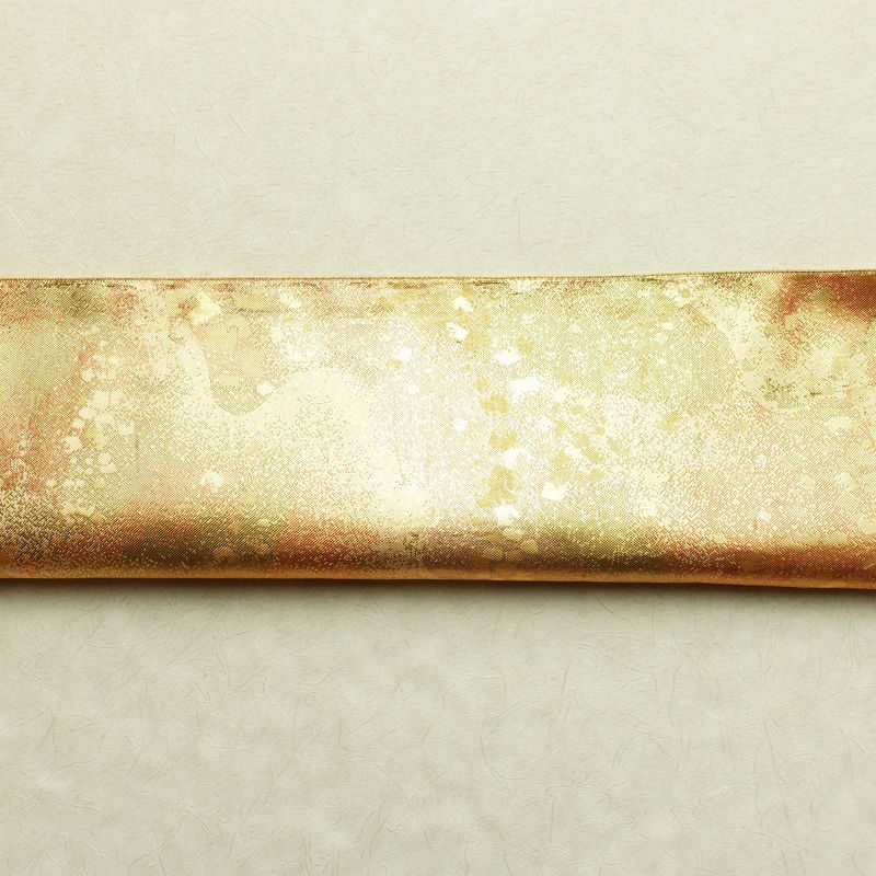 袋帯 六通柄 フォーマル用 正絹 幾何学柄・抽象柄 箔 帯 金・銀_画像15