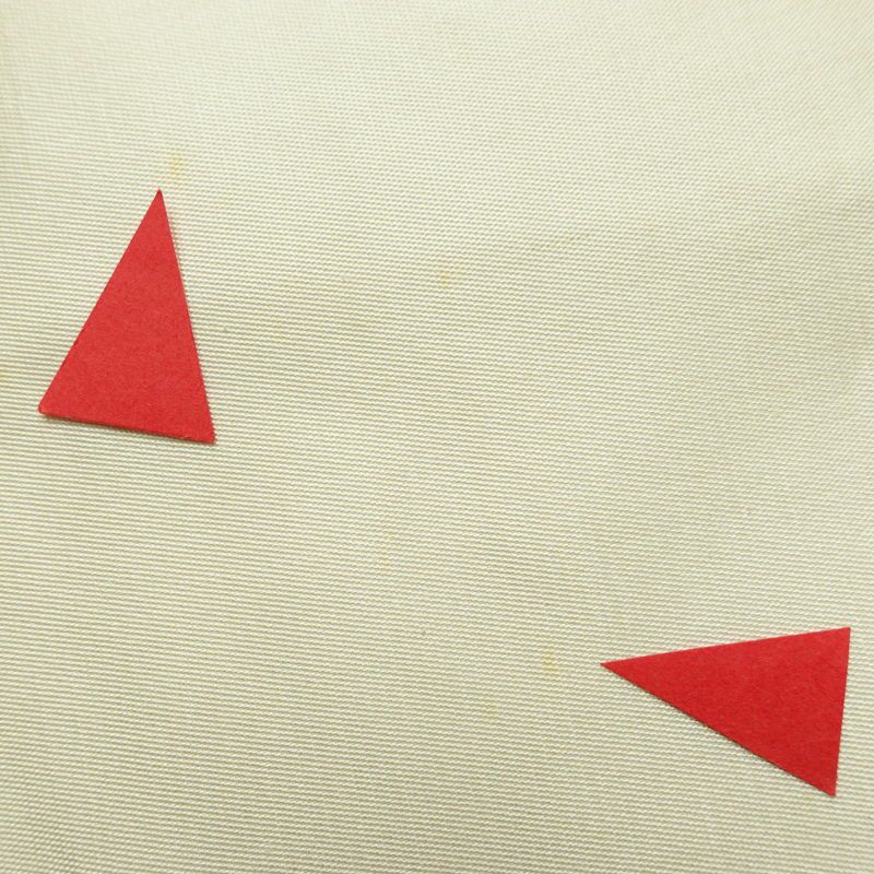 袋帯 六通柄 フォーマル用 正絹 木の葉・植物柄 箔 帯 クリーム_画像17