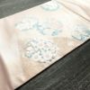 名古屋帯 太鼓柄 正絹 花柄 名古屋仕立て 箔 帯 ピンク_画像11