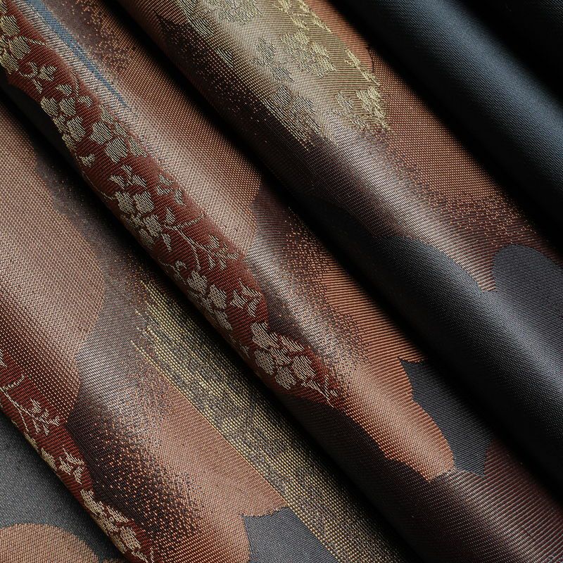 袋帯 六通柄 フォーマル用 正絹 雲柄 帯 青・紺_画像20