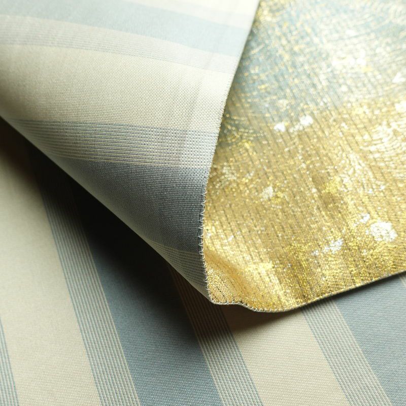 袋帯 全通柄 良品 フォーマル用 正絹 幾何学柄・抽象柄 箔 帯 多色使い_画像11