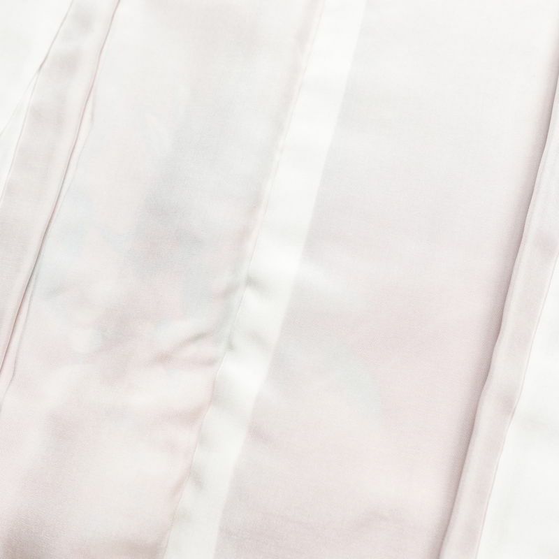 訪問着 良品 落款入り 縮緬 正絹 人物・動物柄 袷仕立て 身丈160cm 裄丈67cm フォーマル 着物 ピンク_画像19