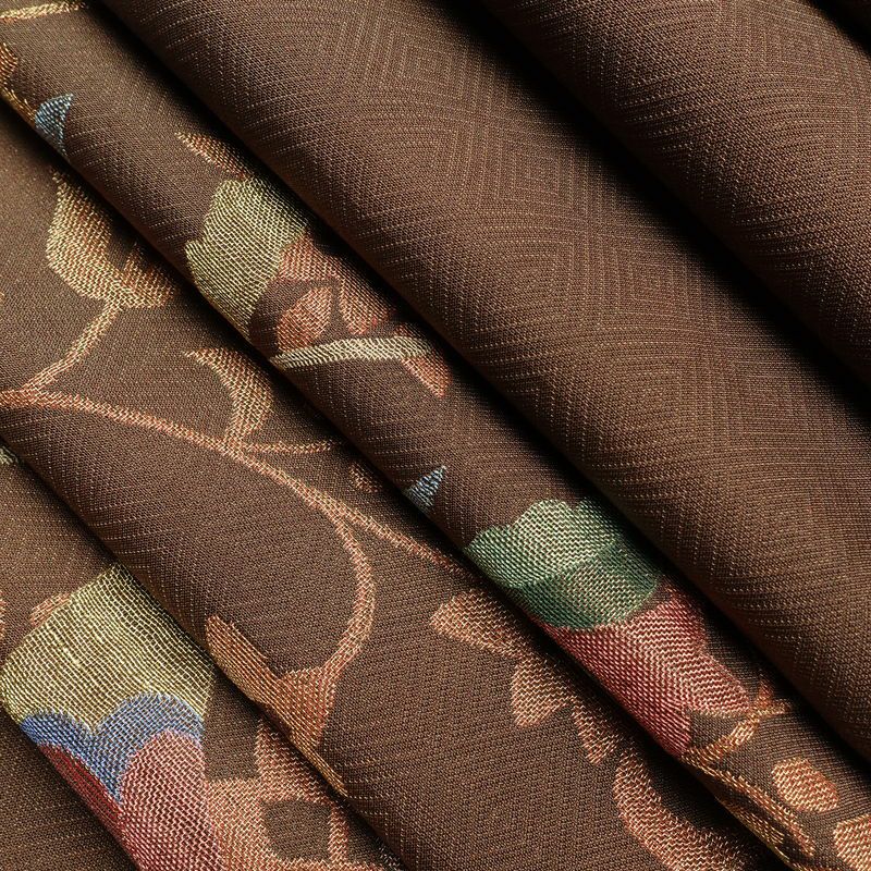 袋帯 太鼓柄 フォーマル用 正絹 人物・動物柄 金糸 帯 茶_画像20