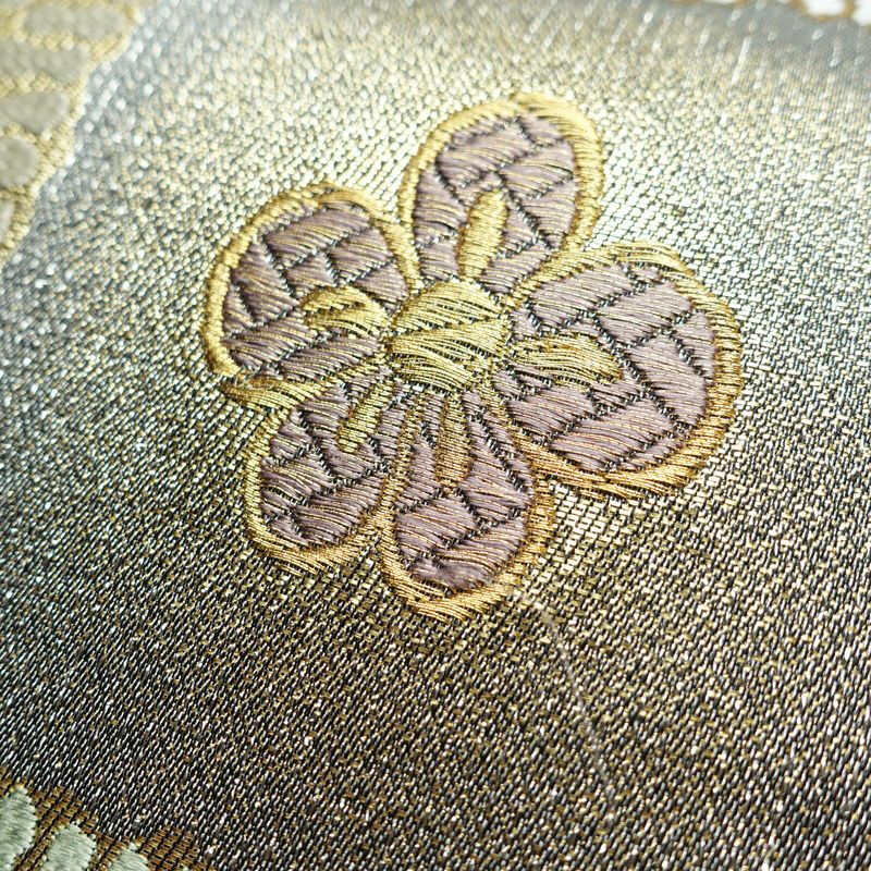 袋帯 六通柄 美品 フォーマル用 正絹 金糸 帯 多色使い_画像3