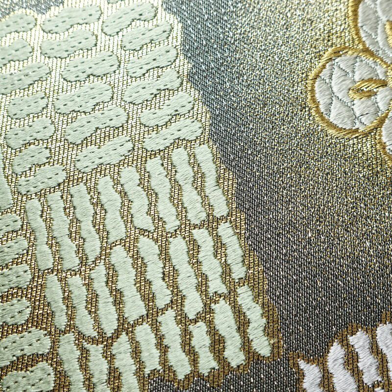 袋帯 六通柄 美品 フォーマル用 正絹 金糸 帯 多色使い_画像4