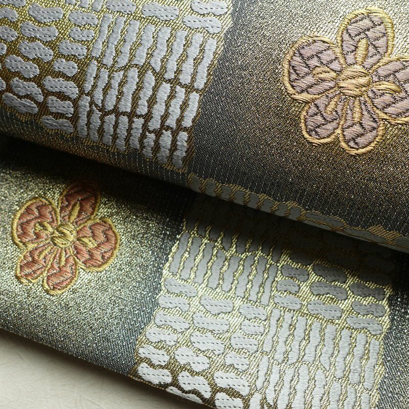 袋帯 六通柄 美品 フォーマル用 正絹 金糸 帯 多色使い_画像6